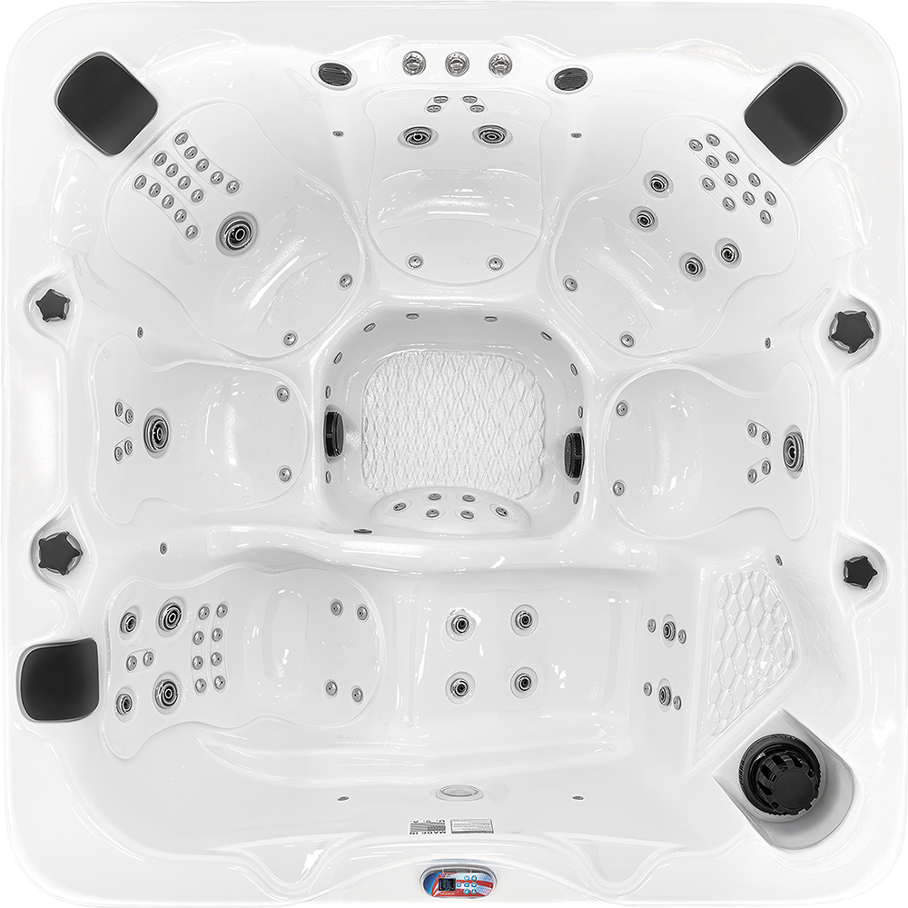 Hot Tubs, Spas, Portable Spas, for sale American Spas AMZ_7100L-Top-White.png